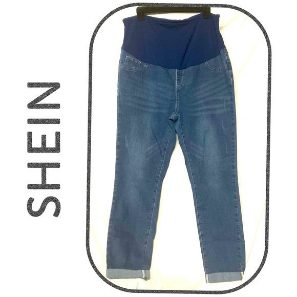 SHEIN Denim - SHEIN Maternity Jeans